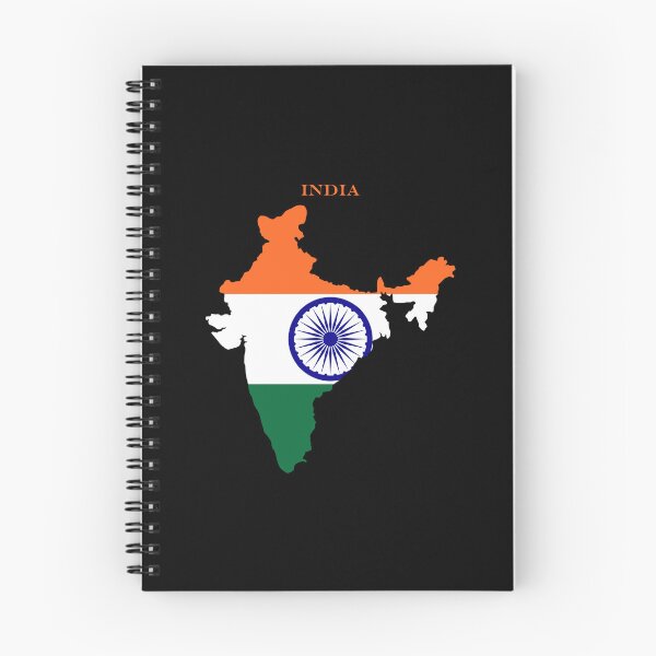Item preview, India Map Flag Silhouette Asia Travel Pride Gift designed and sold by NTGUILTY.