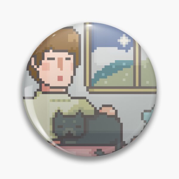 Item preview, The Beatles John Lennon Pixel Art designed and sold by Beagleamarelo.