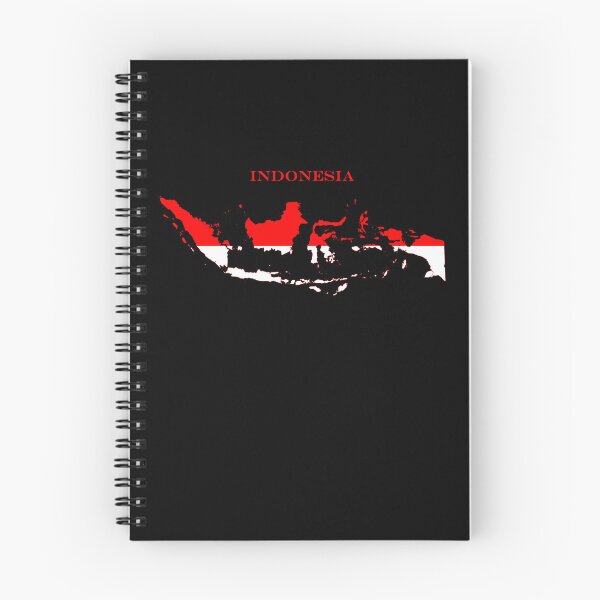 Item preview, Indonesia Map Flag Silhouette Asia Travel Pride Gift designed and sold by NTGUILTY.