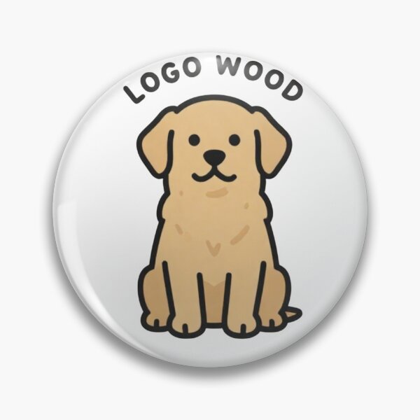 Item preview, Cute Golden Retriever Puppy Cartoon – Sweet Labrador Dog Lover Gift designed and sold by NeonSketch Lab.