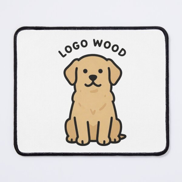 Item preview, Cute Golden Retriever Puppy Cartoon – Sweet Labrador Dog Lover Gift designed and sold by NeonSketch Lab.