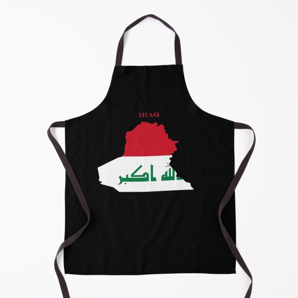 Item preview, Iraq Map Flag Silhouette Middle East Travel Pride Gift designed and sold by NTGUILTY.