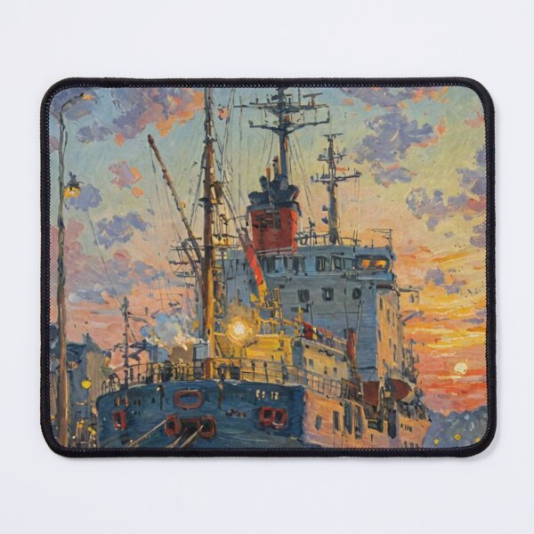Item preview, Sunset at the harbor designed and sold by sid1802.