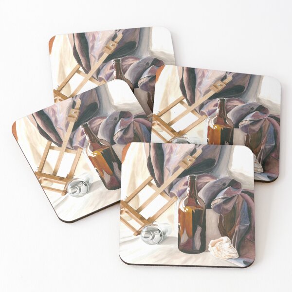 Item preview, Still Life with Bottle and Drapery designed and sold by AlleAtelier.