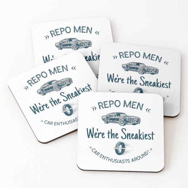 Item preview, Repo Men We'Re The Sneakiest Car Enthusiasts Around designed and sold by IconicNJs.