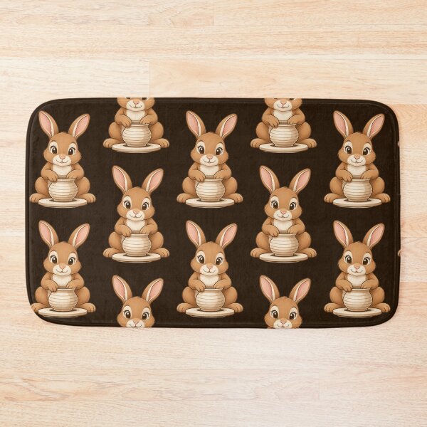 Item preview, Pottery Rabbit – Whimsical Creative Animal Design  designed and sold by Dogandesighn.