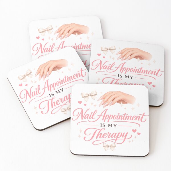 Item preview, Nail Appointment Is My Therapy Cute Nail Tech Gift Women Coquette Manicure Lover Shirt designed and sold by Saritahosny1.