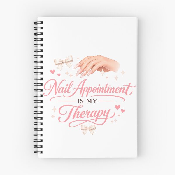 Item preview, Nail Appointment Is My Therapy Cute Nail Tech Gift Women Coquette Manicure Lover Shirt designed and sold by Saritahosny1.