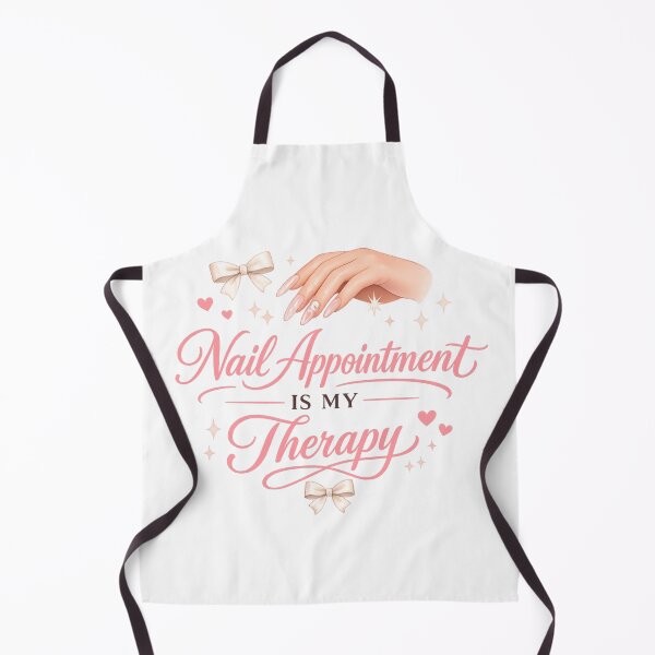 Item preview, Nail Appointment Is My Therapy Cute Nail Tech Gift Women Coquette Manicure Lover Shirt designed and sold by Saritahosny1.