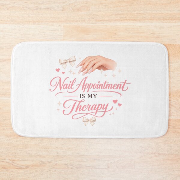 Item preview, Nail Appointment Is My Therapy Cute Nail Tech Gift Women Coquette Manicure Lover Shirt designed and sold by Saritahosny1.