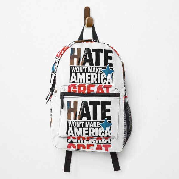 Item preview, Hate Won’t Make America Great – Anti‑Hate Political Statement T-Shirt designed and sold by MerchlyMike.
