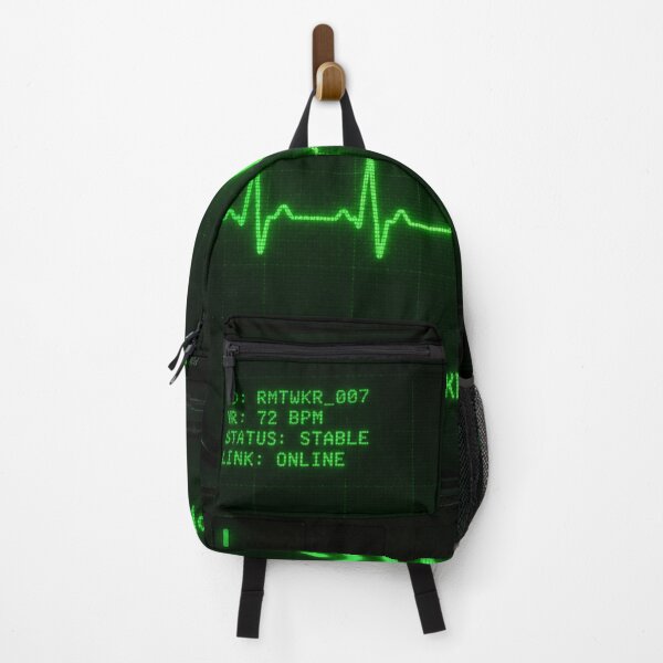 Item preview, Remote Worker Life Support Retro Heart Monitor designed and sold by Retro Mood Co.