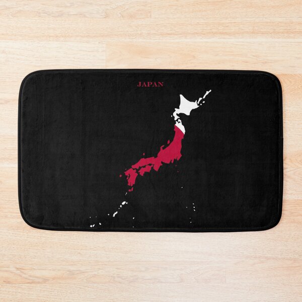 Item preview, Japan Map Flag Silhouette Asia Travel Pride Gift designed and sold by NTGUILTY.