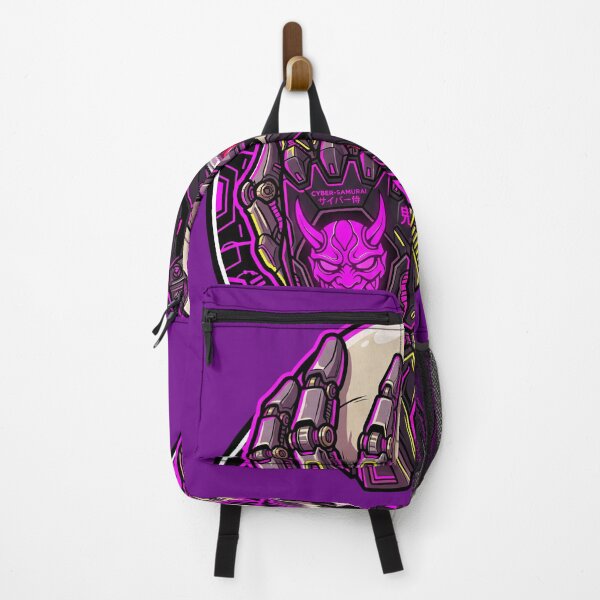 Item preview, Cyber Samurai Skull – Neon Cyberpunk Mecha Warrior Design designed and sold by canvahub.