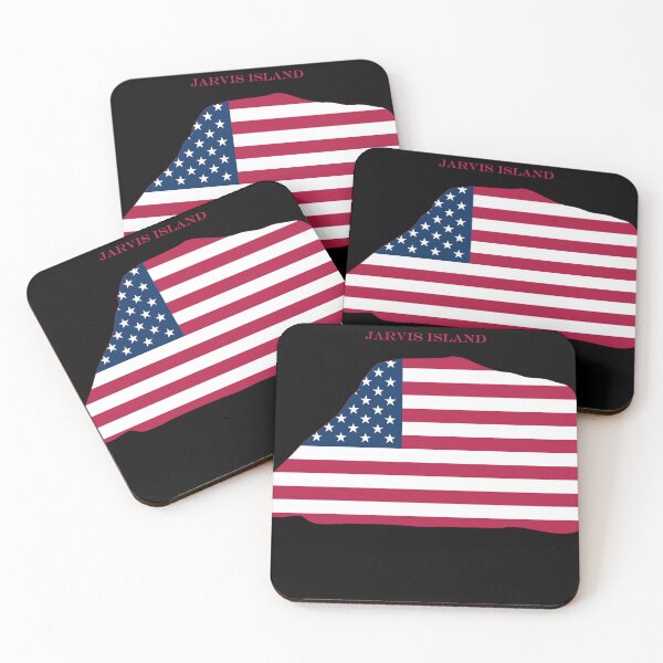 Item preview, Jarvis Island Map Flag Silhouette US Territories Travel Pride Gift designed and sold by NTGUILTY.