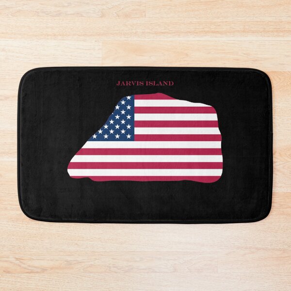 Item preview, Jarvis Island Map Flag Silhouette US Territories Travel Pride Gift designed and sold by NTGUILTY.