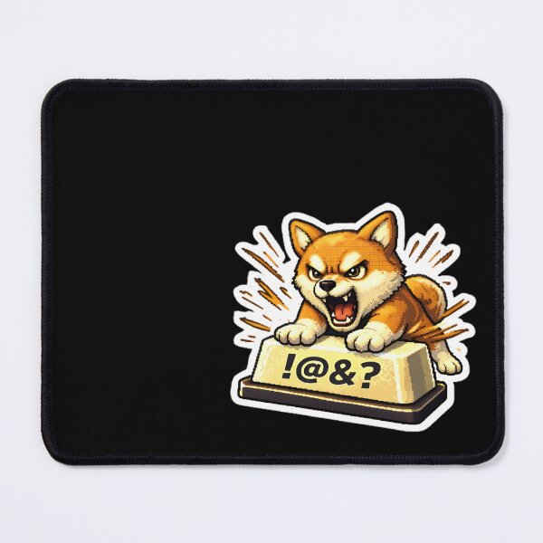 Item preview, Angry Shiba Inu Keyboard Key designed and sold by BriyaSol.