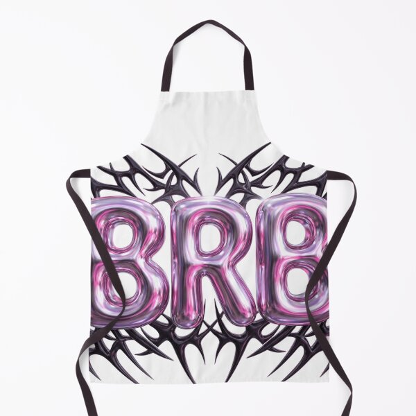 Item preview, BRB Y2K Chrome Tribal Cybercore Aesthetic designed and sold by Retro Mood Co.