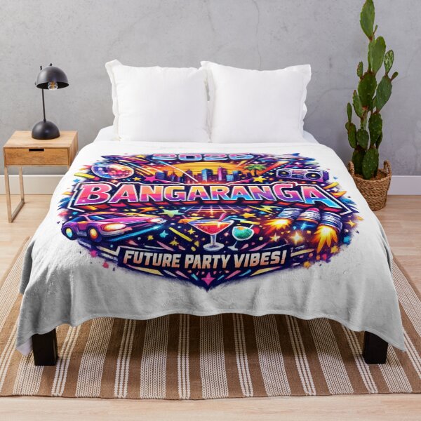 Item preview, Bangaranga Party Anthem Colour Splash Music Festival Vibes Dance Pop Art designed and sold by PetsSounds.