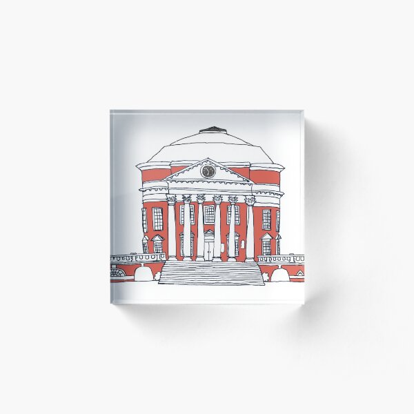 UVA rotunda color Acrylic Block