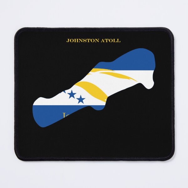 Item preview, Johnston Atoll Map Flag Silhouette US Territories Travel Pride Gift designed and sold by NTGUILTY.