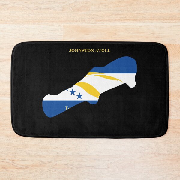 Item preview, Johnston Atoll Map Flag Silhouette US Territories Travel Pride Gift designed and sold by NTGUILTY.