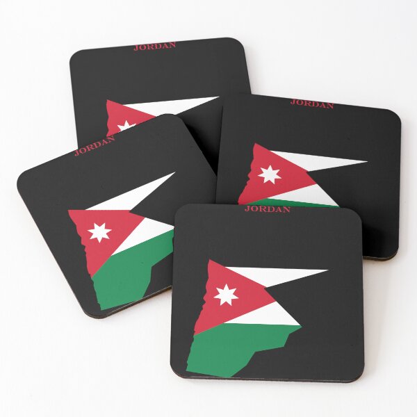 Item preview, Jordan Map Flag Silhouette Middle East Travel Pride Gift designed and sold by NTGUILTY.