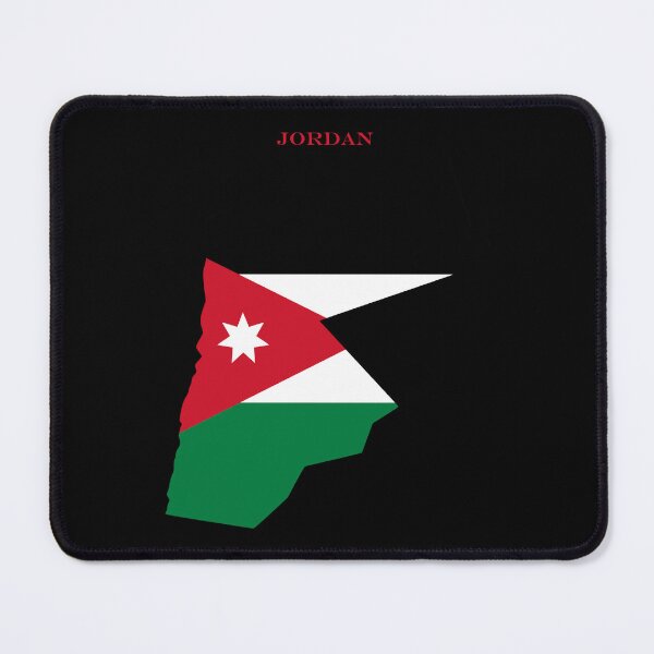 Item preview, Jordan Map Flag Silhouette Middle East Travel Pride Gift designed and sold by NTGUILTY.