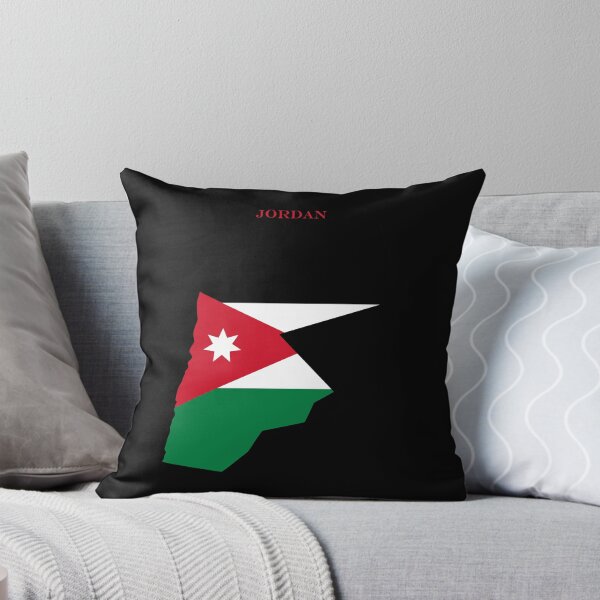 Item preview, Jordan Map Flag Silhouette Middle East Travel Pride Gift designed and sold by NTGUILTY.