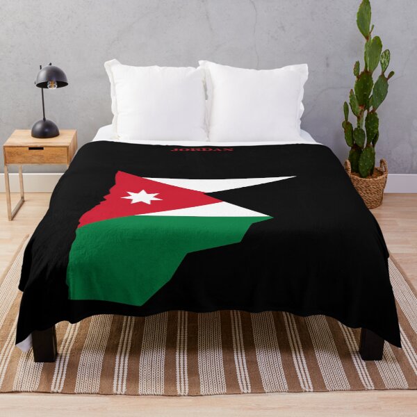 Item preview, Jordan Map Flag Silhouette Middle East Travel Pride Gift designed and sold by NTGUILTY.