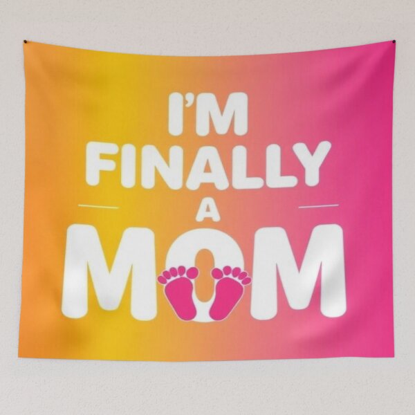 Item preview, I'm Finally A Mom designed and sold by AllAroundArtist.