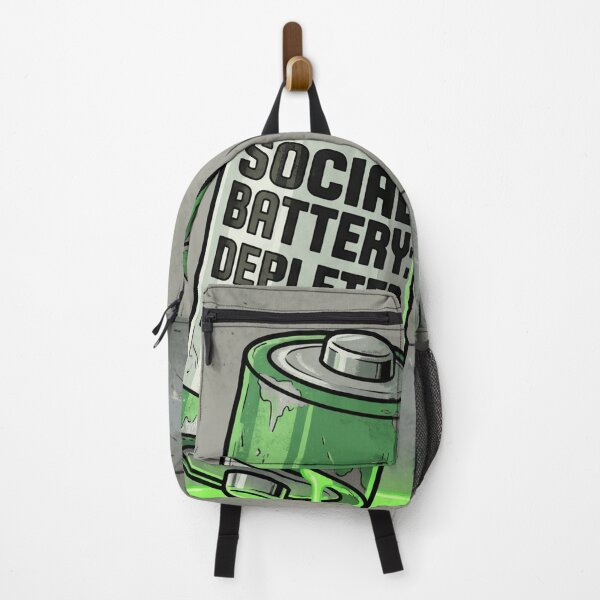 Item preview, Social Battery Depleted By Video Calls Retro Gamer designed and sold by Retro Mood Co.