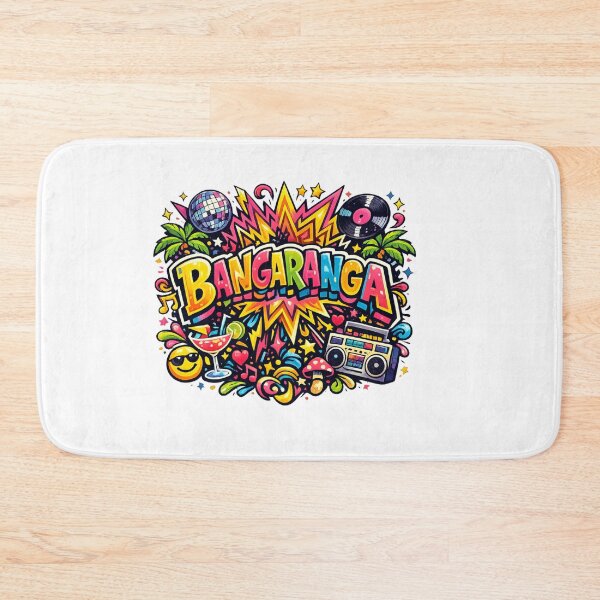 Item preview, Bangaranga Party Anthem Colour Splash Music Festival Vibes Dance Pop Art designed and sold by PetsSounds.