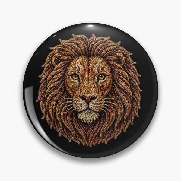 Item preview, Beaded Lion Head designed and sold by ByLusya.
