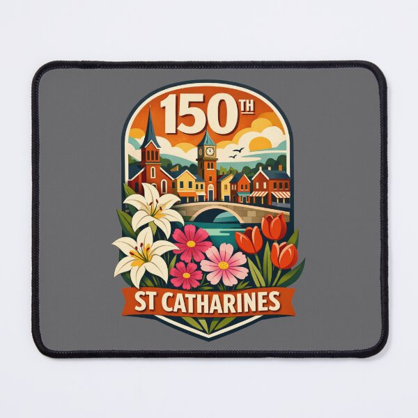 Item preview, 150 Years of St. Catharines – A Small‑Town Ontario Birthday Tribute designed and sold by Analog Aura .