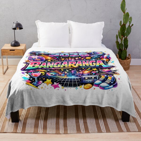Item preview, Bangaranga Party Anthem Colour Splash Music Festival Vibes Dance Pop Art designed and sold by PetsSounds.