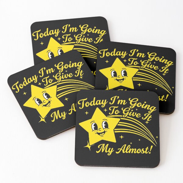 Item preview, Today I'm Going to Give It My Almost Funny Ironic Star designed and sold by VGAfanatic.