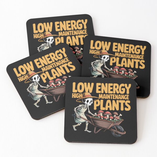 Item preview, Low Energy High Maintenance Plants Skeleton Gardener designed and sold by Raw Tigers.