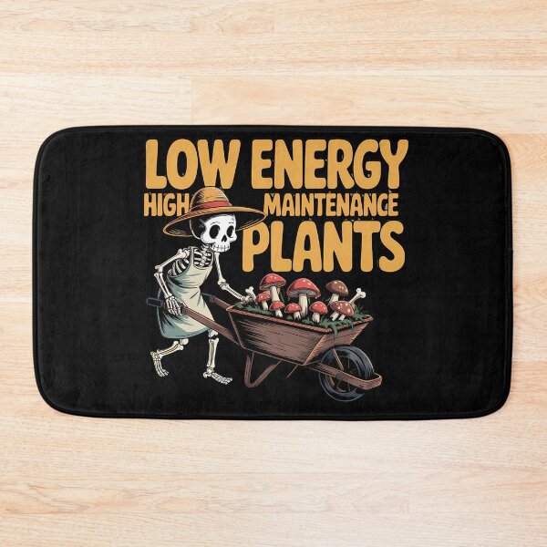 Item preview, Low Energy High Maintenance Plants Skeleton Gardener designed and sold by Raw Tigers.