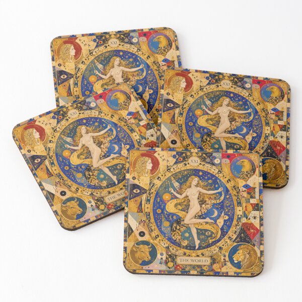 Item preview, Tarot card 'The World'. designed and sold by Natalia-Vlad.
