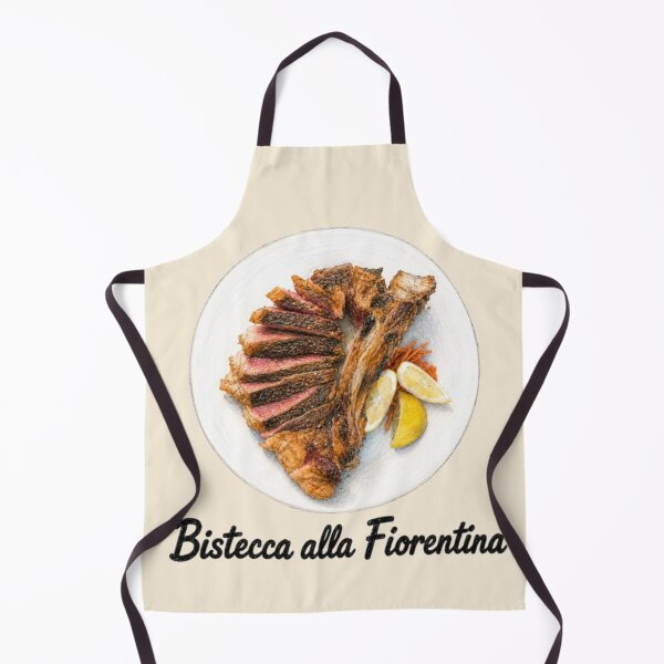 Item preview, Bistecca alla Fiorentina – Tuscan Cuisine Illustration designed and sold by JOANNASKAH.