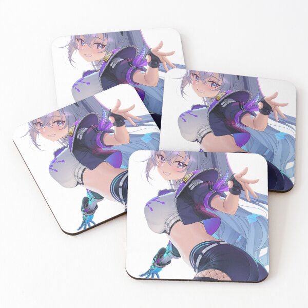 Item preview, Silver Wolf Booty Shorts Honkai Star Rail designed and sold by KomiArts.