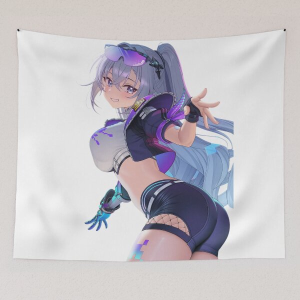Item preview, Silver Wolf Booty Shorts Honkai Star Rail designed and sold by KomiArts.