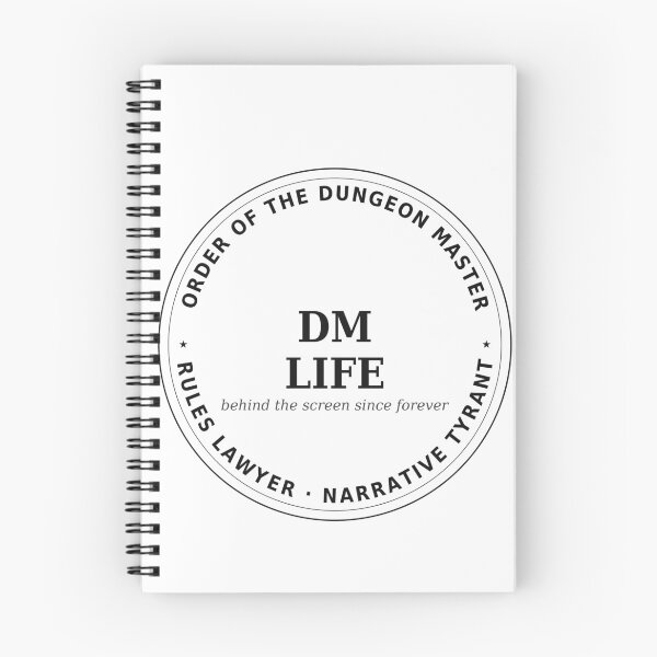 Item preview, DM Life designed and sold by Wickbound.