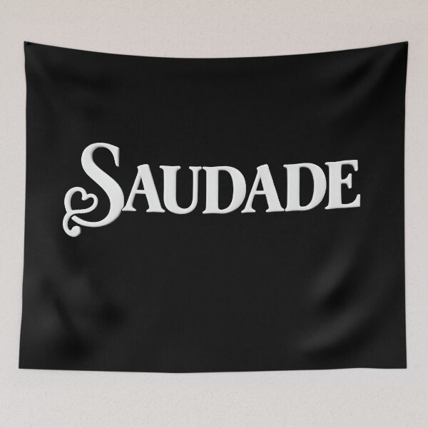 Item preview, Saudade Vintage Typographic Design with Heart Detail designed and sold by Hamza25const.
