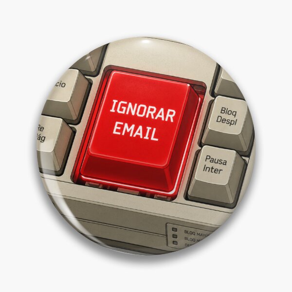 Item preview, Ignore Email Giant Red Key Retro Mechanical Keyboard designed and sold by Retro Mood Co.