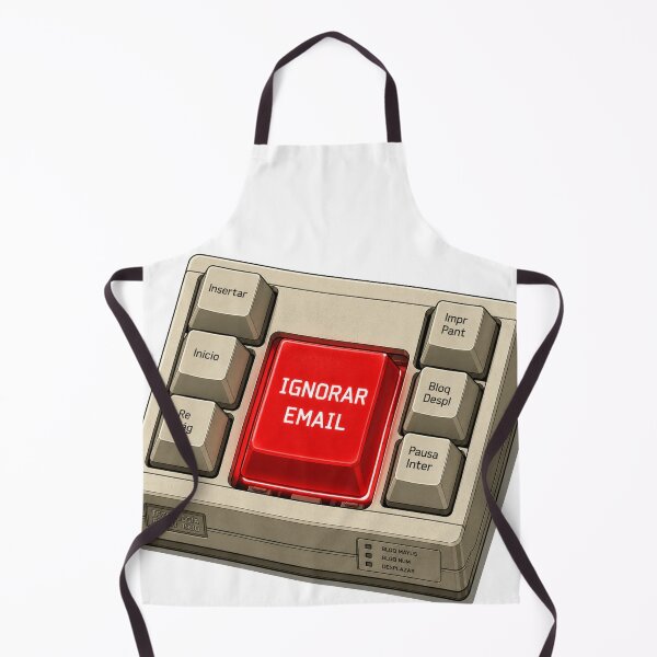 Item preview, Ignore Email Giant Red Key Retro Mechanical Keyboard designed and sold by Retro Mood Co.