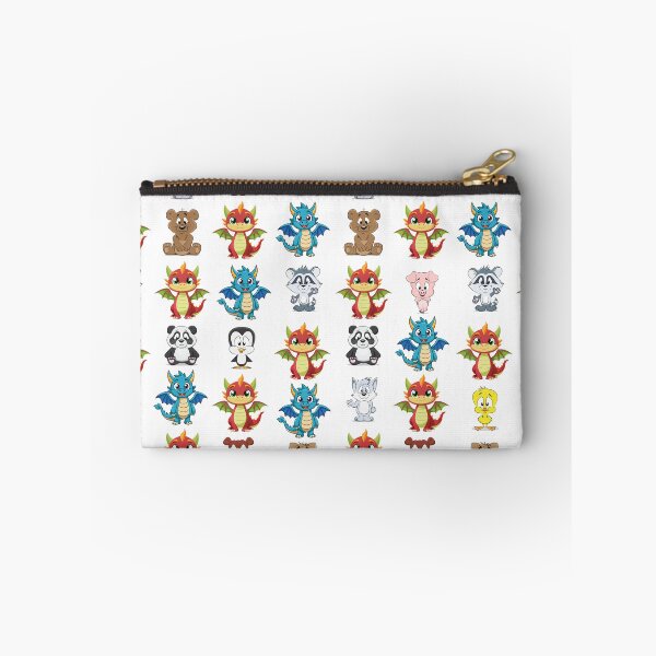Item preview, Dragon Tales Inspired Baby Dragons and Cute Animals Art designed and sold by FlatInkStudio.