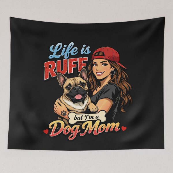 Item preview, Proud Canine Mother with Her Companion Dog designed and sold by Tsugraf Designs.