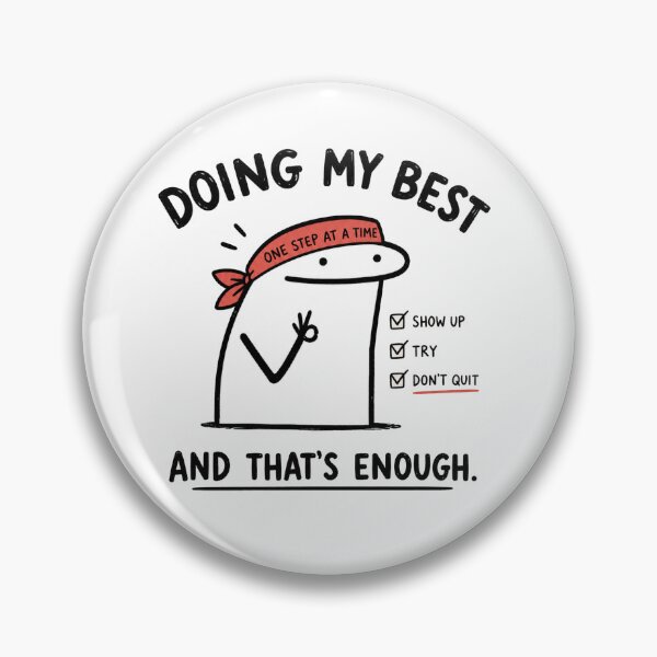 Item preview, Doing My Best And That’s Enough designed and sold by Soffar-So-good.